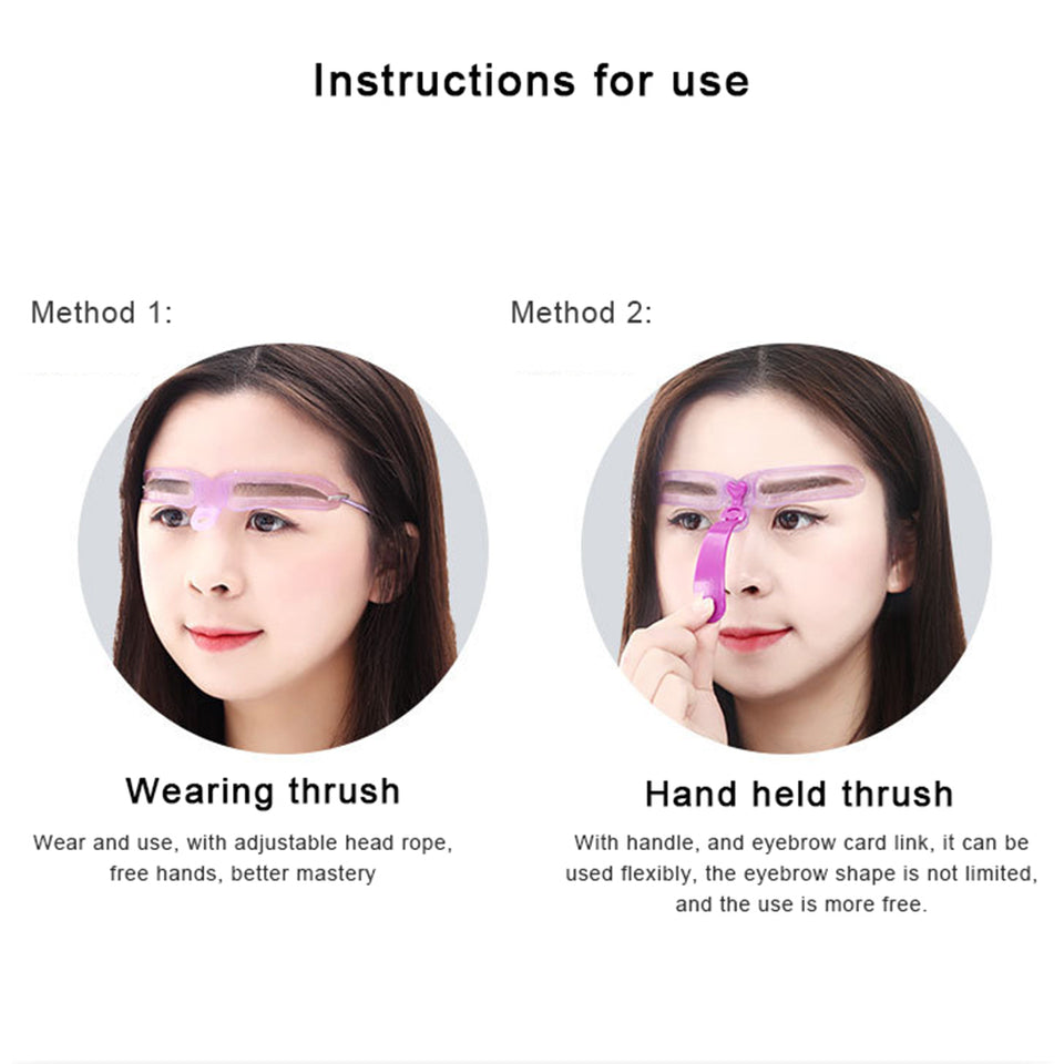 EYEBROW STENCIL EYEBROW RULER