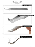 EYELASH EXTENSION TWEEZERS FOR VOLUME EYELASH EXTENSION