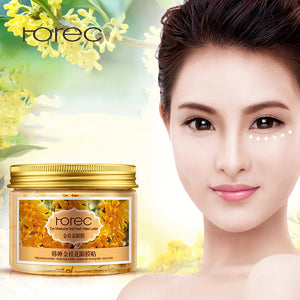 EYE MASK DARK CIRCLES ANTI WRINKLE WHITENING EYE MASK PATCHES FOR PUFFY EYES GEL WHEY PROTEIN GOLD OSMANTHUS MAS