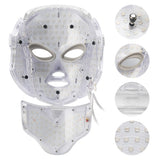 LED FACIAL MASK THERAPY 7 COLORS FACE MASK MACHINE PHOTON THERAPY LIGHT SKIN CARE WRINKLE ACNE REMOVAL FACE BEAUTY FOR HOME USE