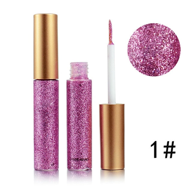 White Gold  Beauty Eye Liner Waterproof 10 Colors