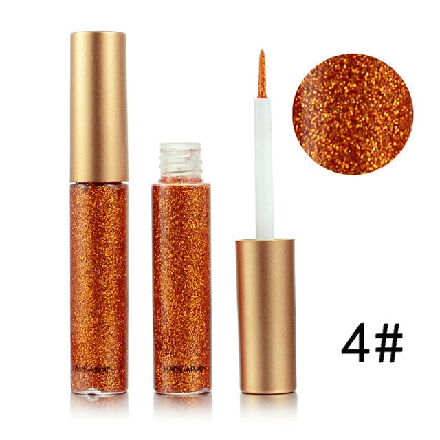White Gold  Beauty Eye Liner Waterproof 10 Colors