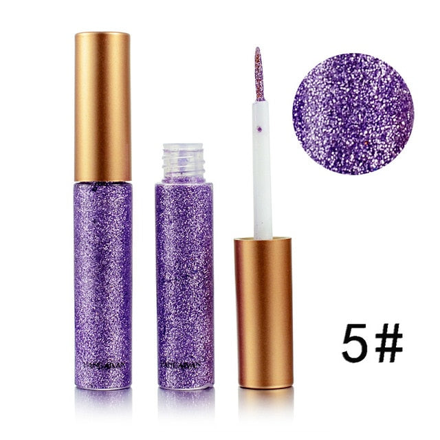White Gold  Beauty Eye Liner Waterproof 10 Colors