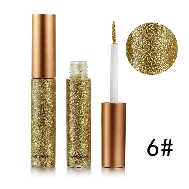 White Gold  Beauty Eye Liner Waterproof 10 Colors