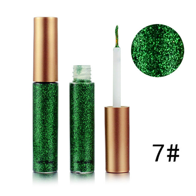 White Gold  Beauty Eye Liner Waterproof 10 Colors