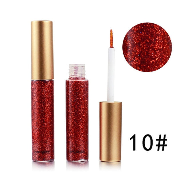 White Gold  Beauty Eye Liner Waterproof 10 Colors