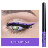 Eyeliner Liquid Waterproof Easy To Wear Make Up 12 Color