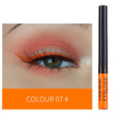 Eyeliner Liquid Waterproof Easy To Wear Make Up 12 Color