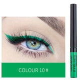 Eyeliner Liquid Waterproof Easy To Wear Make Up 12 Color