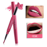 Double-end Lip Makeup Lipstick 14 Color
