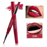 Double-end Lip Makeup Lipstick 14 Color