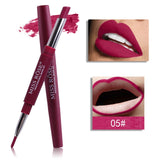 Double-end Lip Makeup Lipstick 14 Color