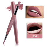 Double-end Lip Makeup Lipstick 14 Color