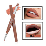 Double-end Lip Makeup Lipstick 14 Color