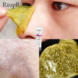 GOLD BLACK FACE MASK