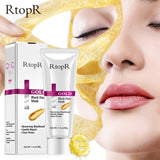 GOLD BLACK FACE MASK