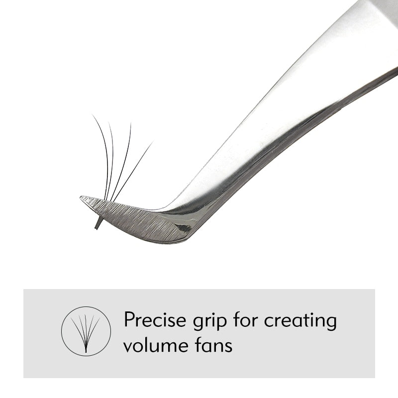 EYELASH EXTENSION TWEEZERS FOR VOLUME EYELASH EXTENSION